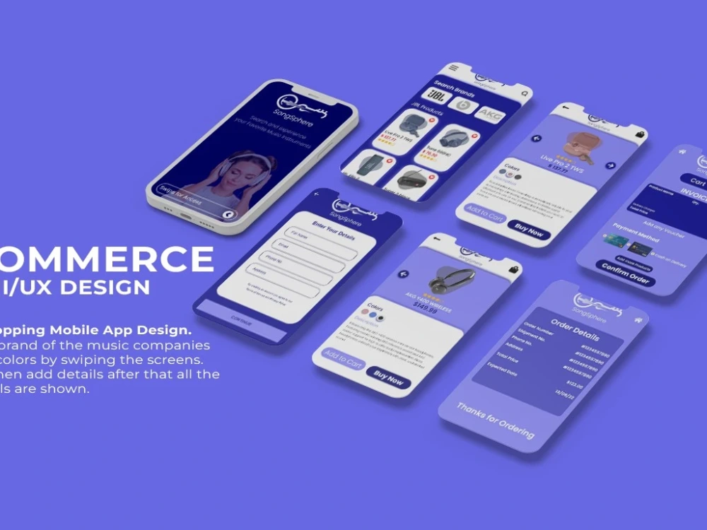 UI UX design of mobile and website | Upwork