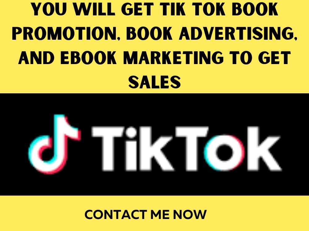 tiktok video ideas for book promotion