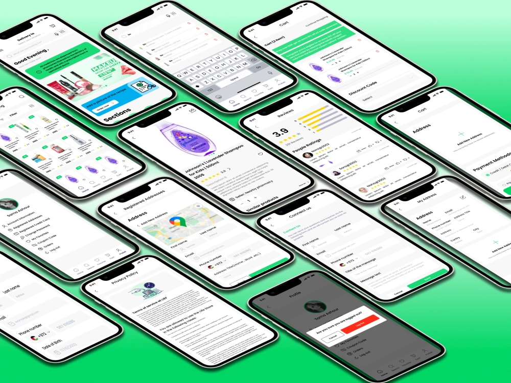 UX/UI Case Study |Mobile application | Upwork