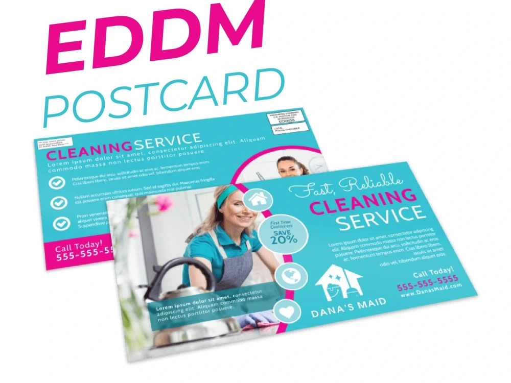 Custom Premium Every Door Direct Mail, EDDM Postcard Design, EDDM