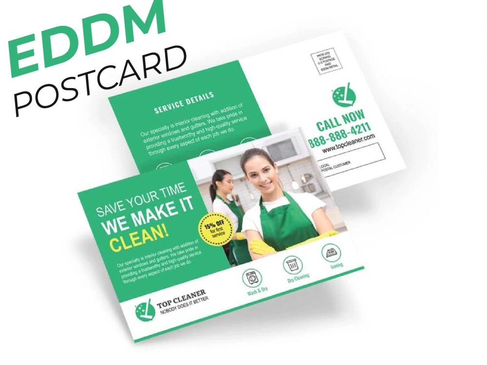 Custom Premium Every Door Direct Mail, EDDM Postcard Design, EDDM