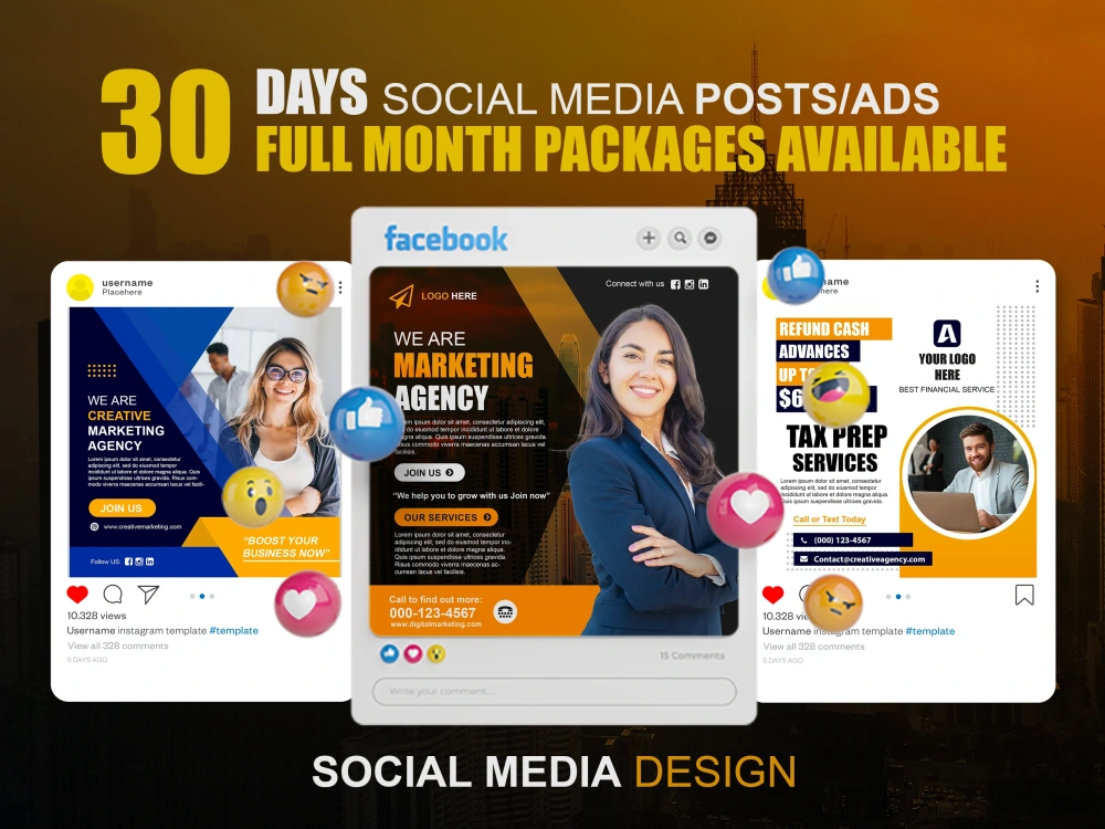 A professional social media post for your business | Upwork