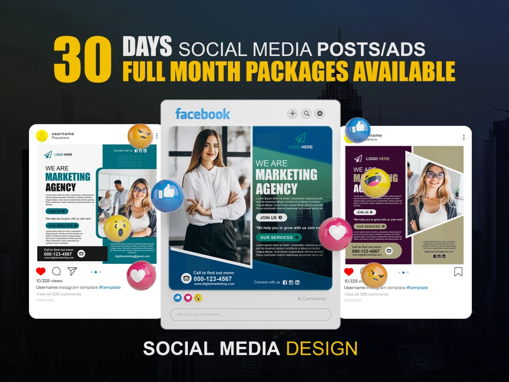 A professional social media post for your business | Upwork