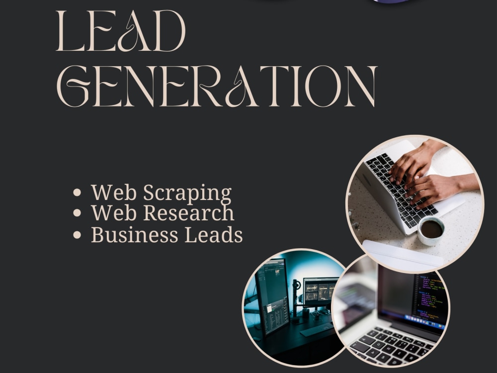 Lead generation, web scraping and data collection services | Upwork