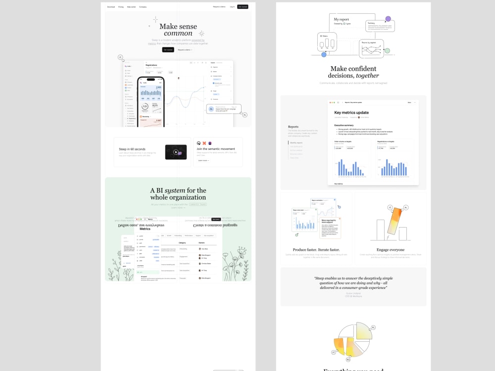 Dynamic Landing Page Designed to Convert Visitors | Upwork