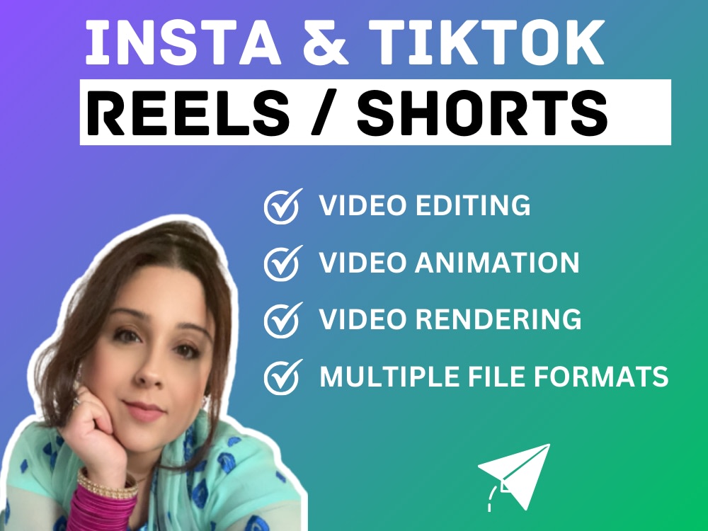 Repurposed long video to YouTube shorts, Instagram, or TikTok reels