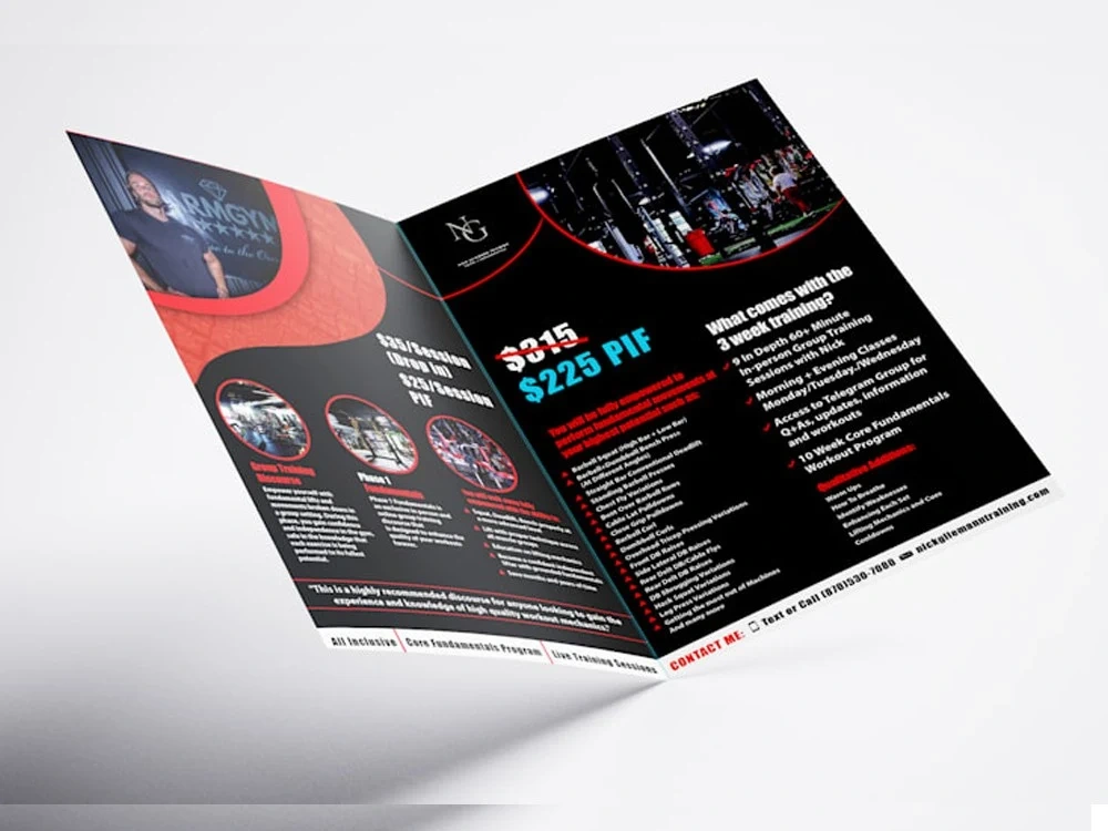 Print ready high resolution flyer, brochure and poster design | Upwork