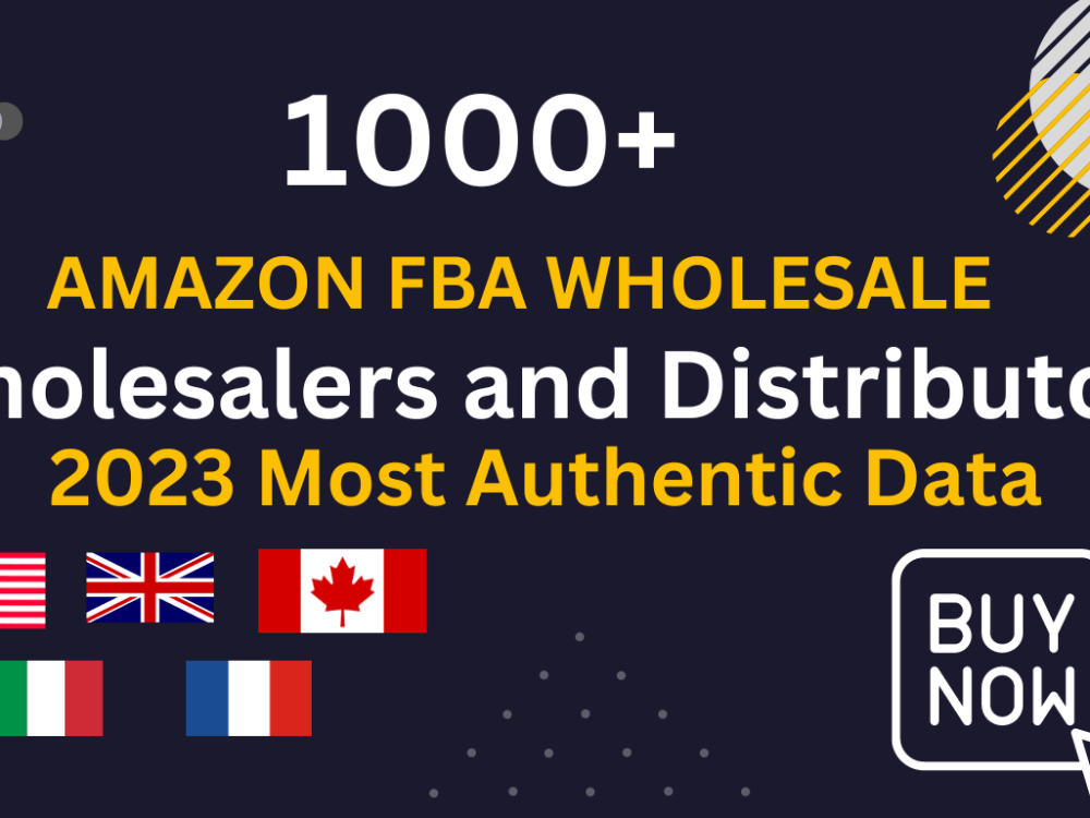 Amazon FBA wholesale authentic wholesalers and distributors Upwork