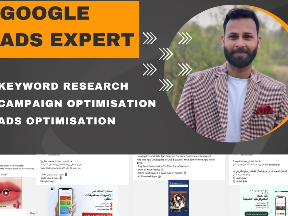 Hire Expert for Google Ads and Facebook Ads Management: Boost ROI Now! 1 Hire Expert for Google Ads and Facebook Ads Management: Boost ROI Now!