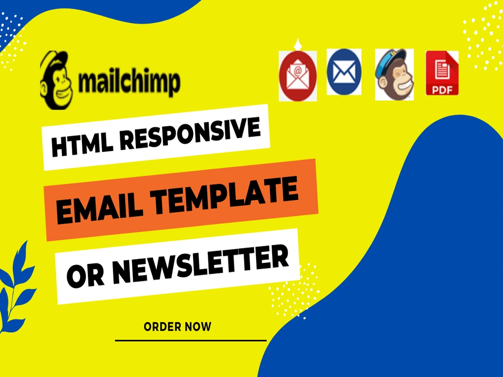Editable Email Template Responsive Html Template Or Newsletter Upwork Editable Email Template Responsive Html Template Or Newsletter Upwork