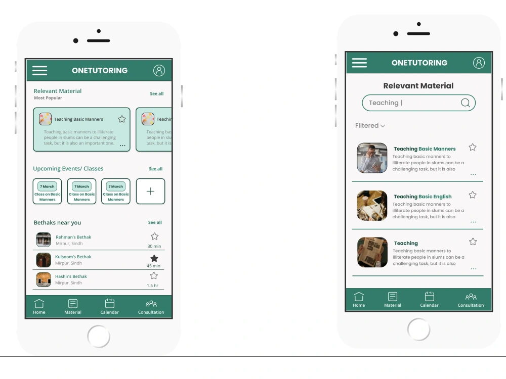 A fantastic landing page for an app and even 6-7 screens UI Design ...
