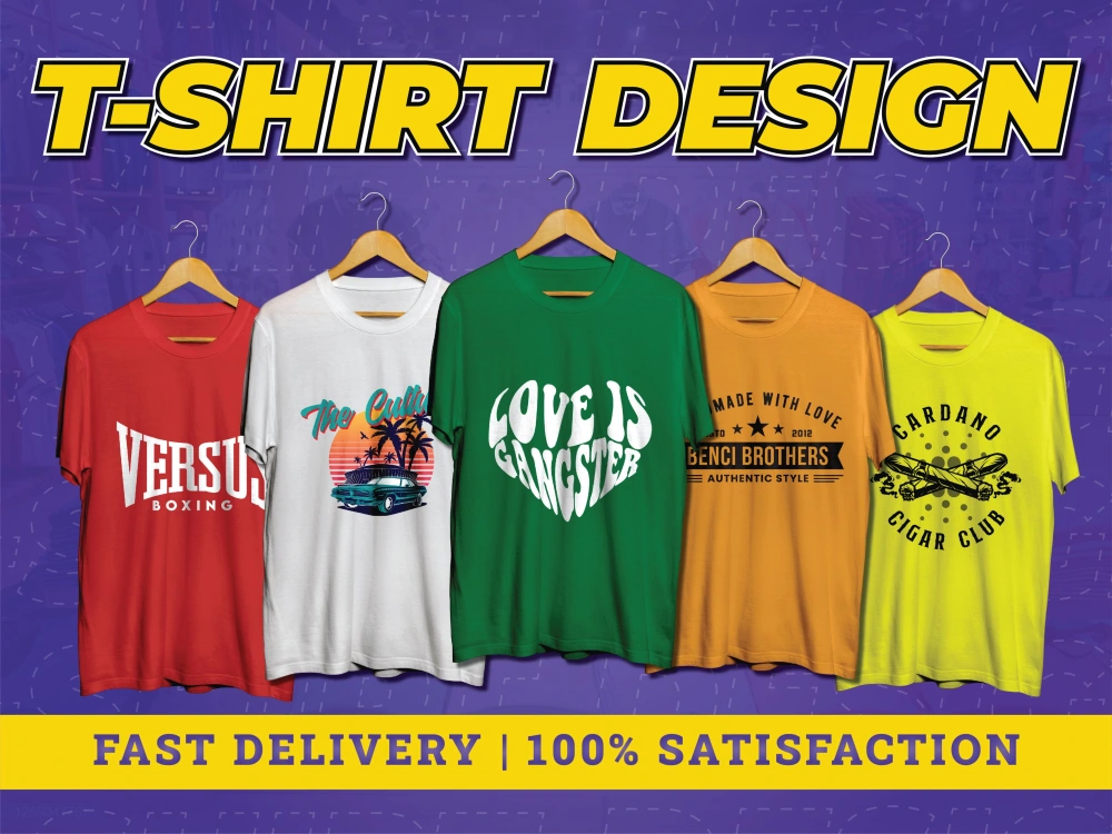 Modern and Trendy custom typography t-shirt designs for your business ...