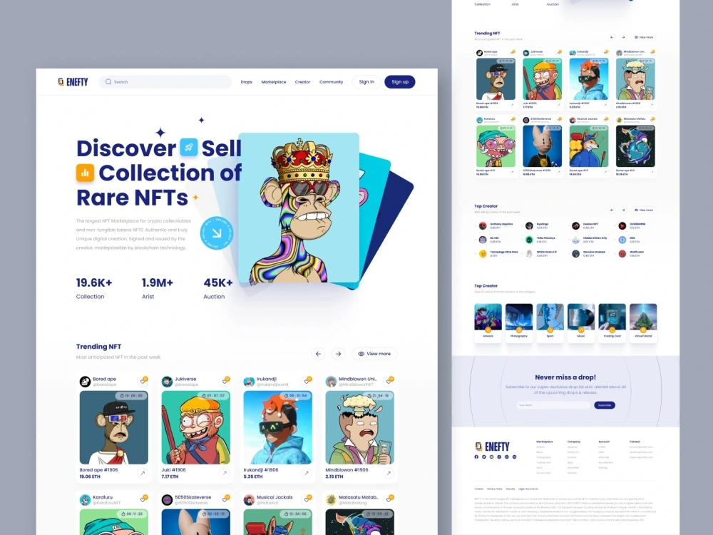 UI UX Design of Landing Page/ Company Profile | Upwork