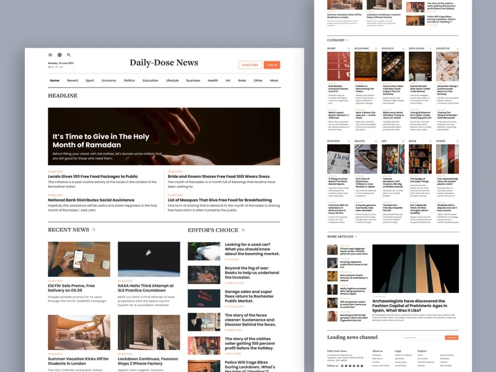 UI UX Design of Landing Page/ Company Profile | Upwork