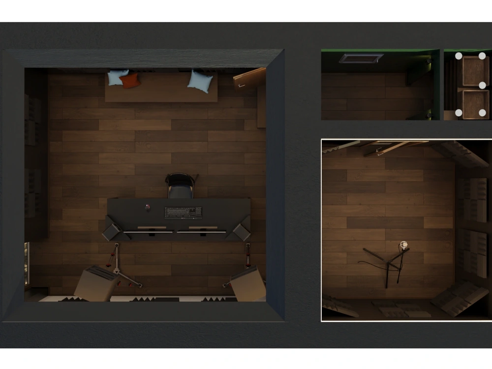 A realistic 3d of your interior | Upwork