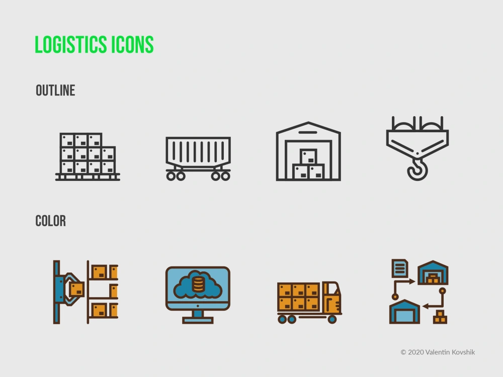 A unique custom icon set for your website, app or packaging | Upwork