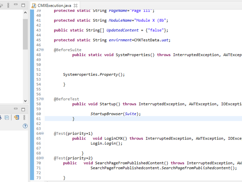 Web automation with selenium using Advance Framework | Upwork