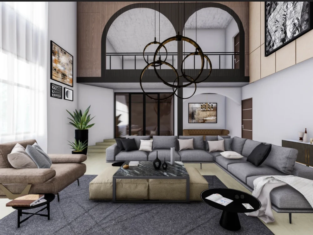 A stunning realistic render of your interior and exterior scenes. | Upwork