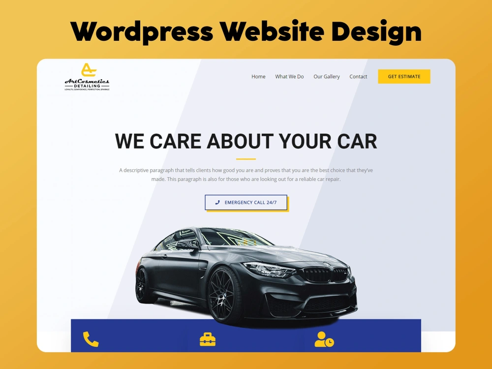 A Professional and Responsive Wordpress Website design | Upwork