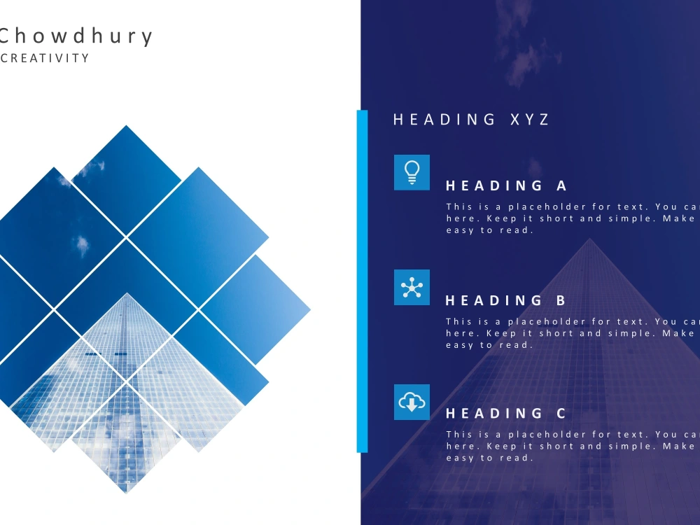 A fantastic presentation with infograph Upwork