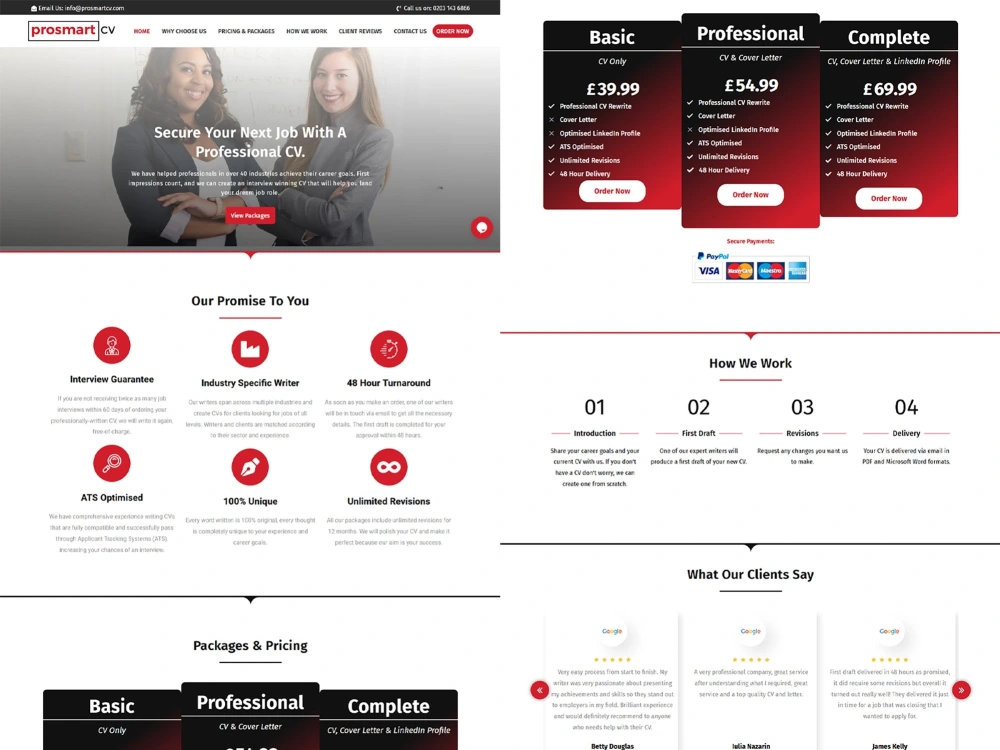 Responsive WordPress website using elementor pro | Upwork