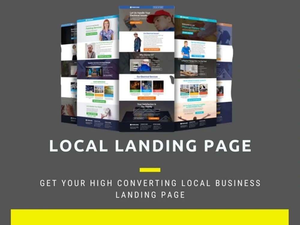 A high converting landing page for local business | Upwork