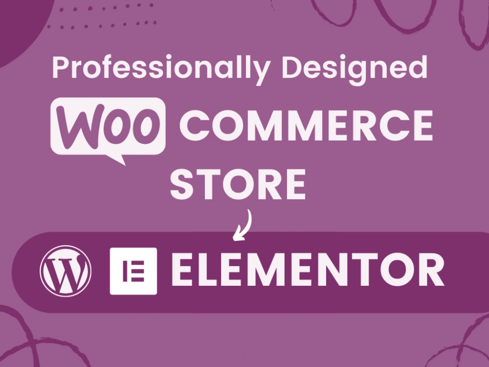 A WordPress WooCommerce store professionally designed with Elementor ...