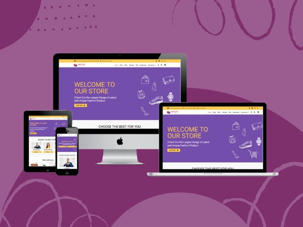 A WordPress WooCommerce store professionally designed with Elementor ...