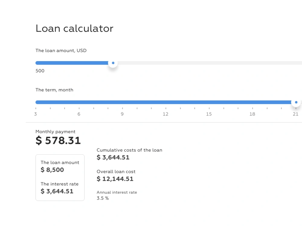 An amazing online web calculator/converter/widget for your site | Upwork