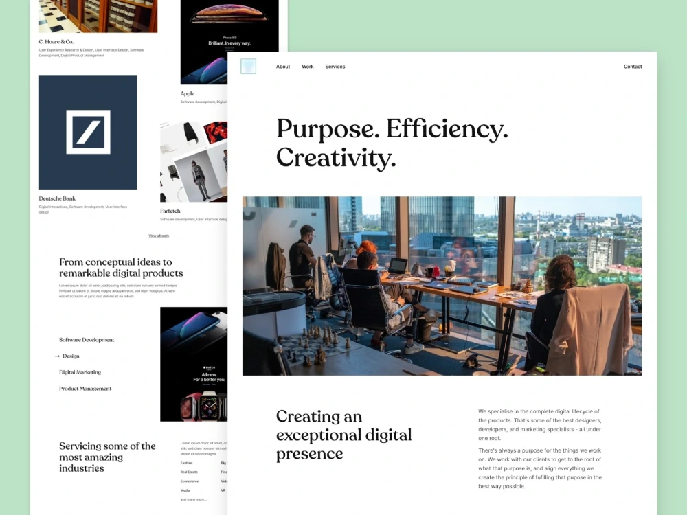 A modern and intuitive website UX/UI design (responsive) | Upwork