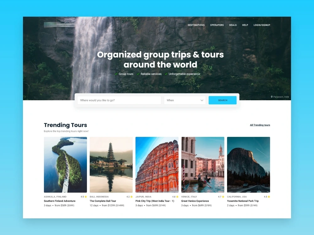 A modern and intuitive website UX/UI design (responsive) | Upwork