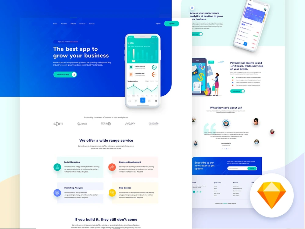 A winning UI/UX Design for your Website or Landing page | Upwork