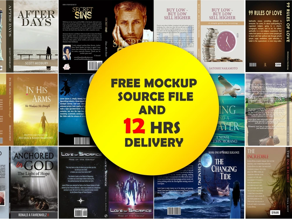 Professional and elegant ebook , book cover for Amazon Ingramspark lulu