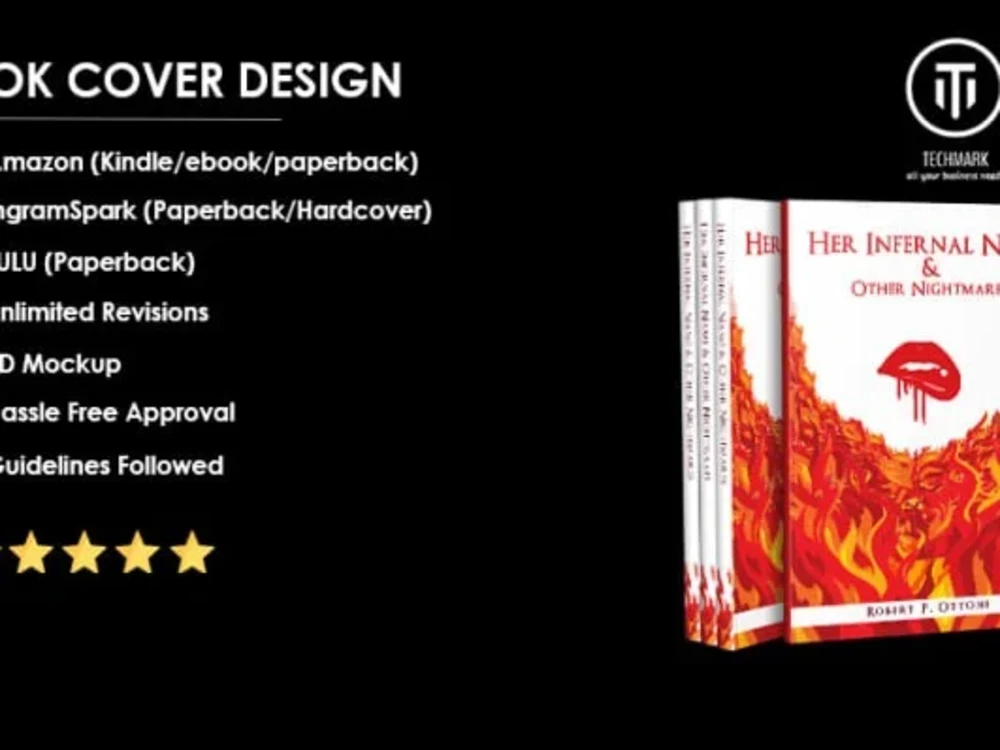 Professional and elegant ebook , book cover for Amazon Ingramspark lulu