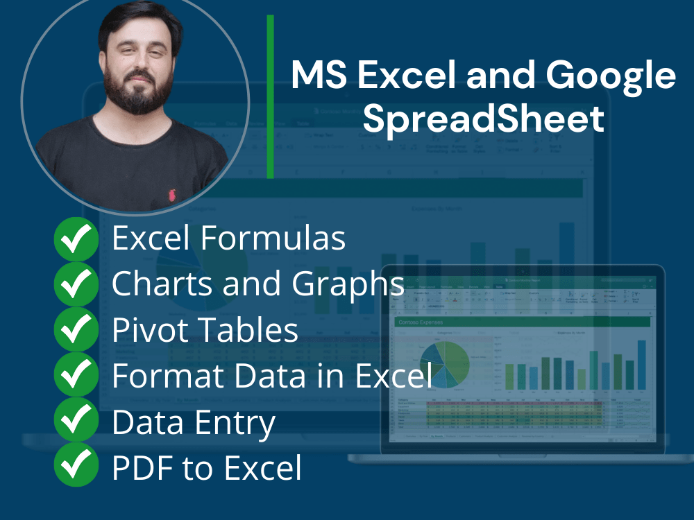 An assistance with excel formulas, charts, and data entry Upwork