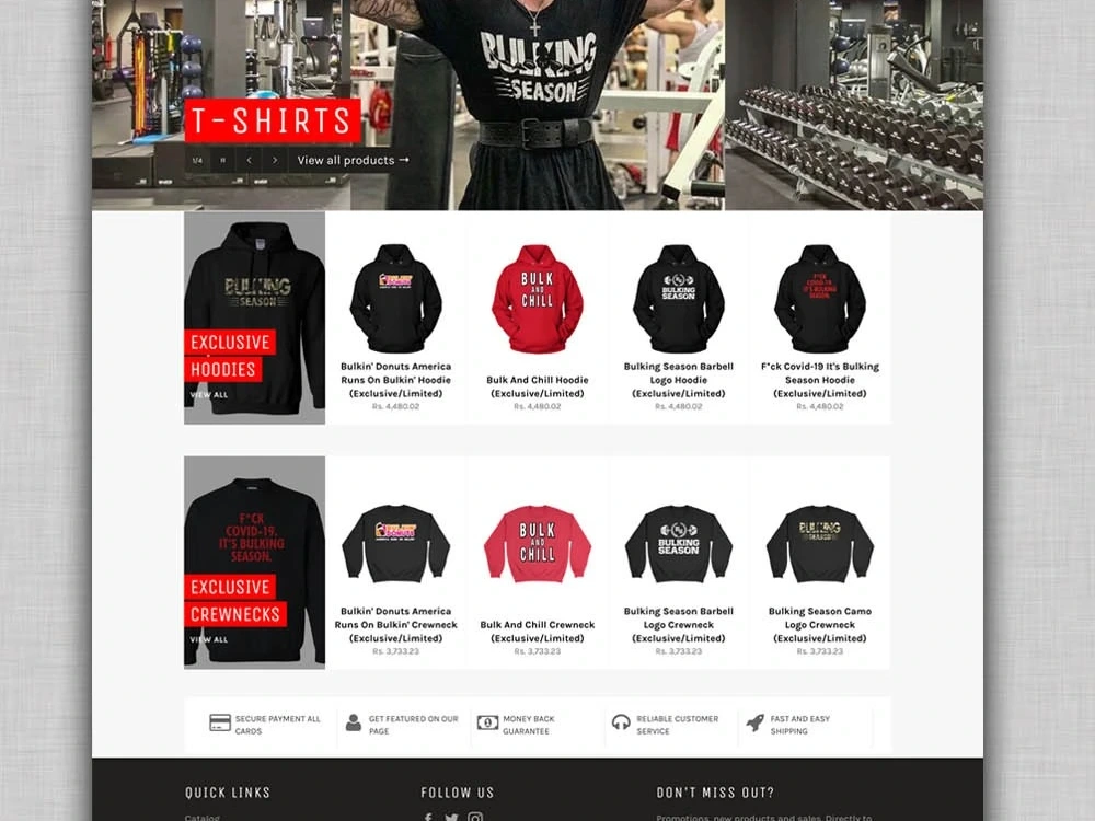 Amazing shopify store for your brand with custom design & development ...