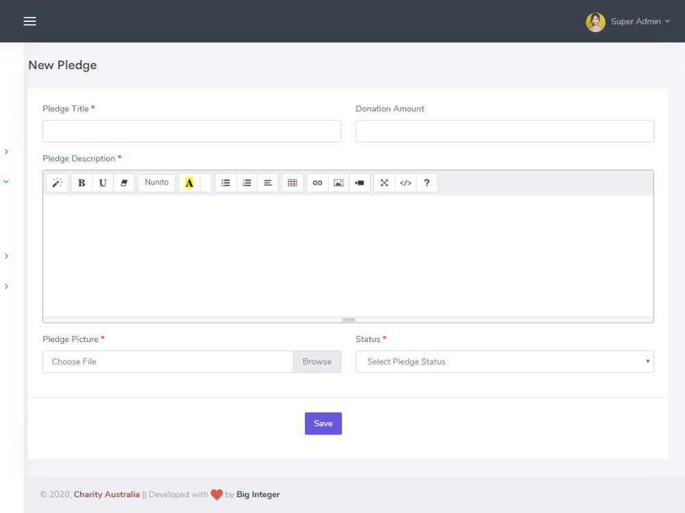 A fully functional Web Application along with Admin Panel/Dashboard ...