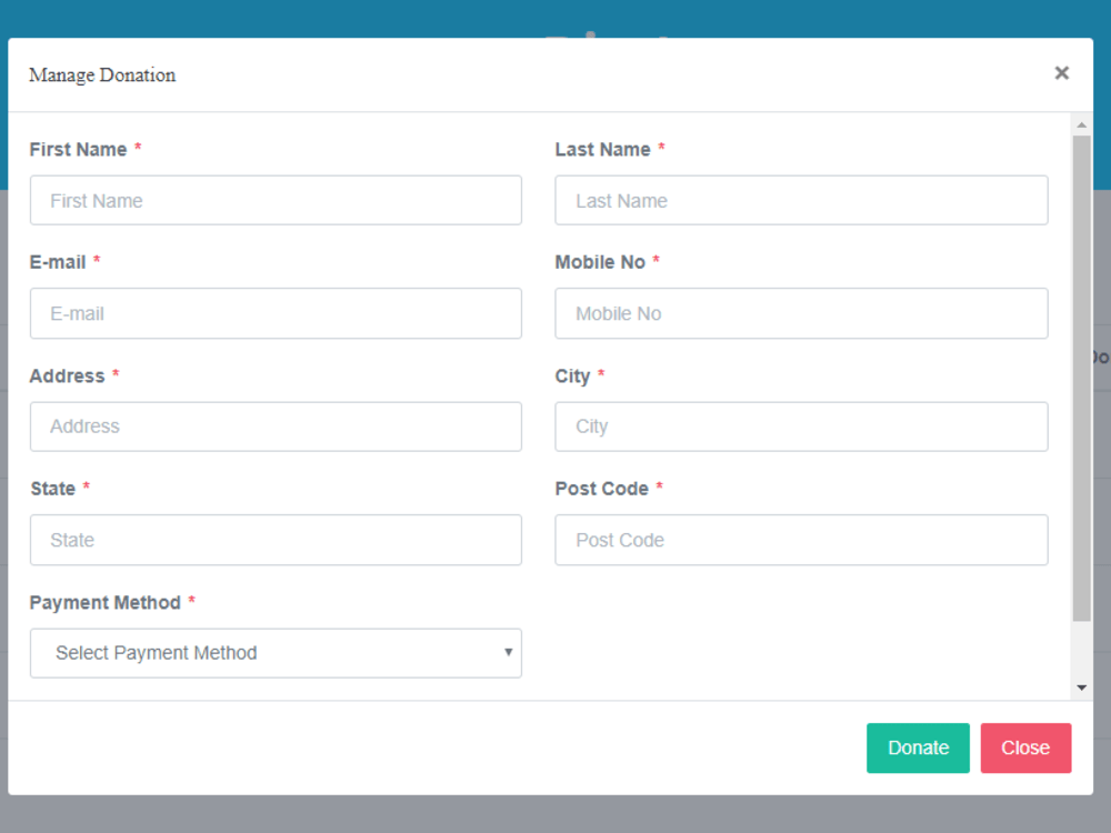 A fully functional Web Application along with Admin Panel/Dashboard ...