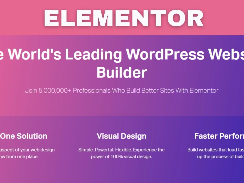 A professional and responsive wordpress website with Elementor pro | Upwork