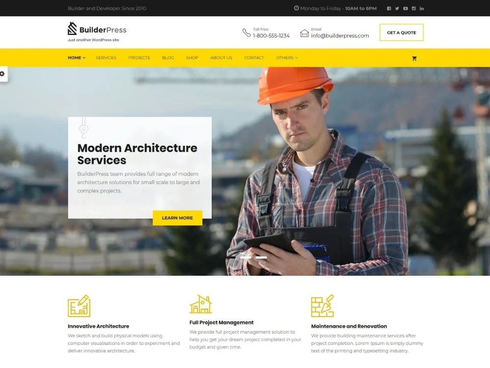 A Professional Responsive WordPress Website | Mobile & SEO Ready | Upwork
