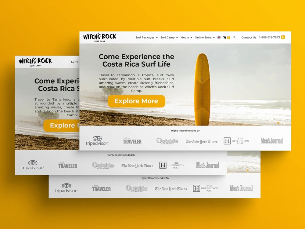 Ui ux website design or web mockup design upwork