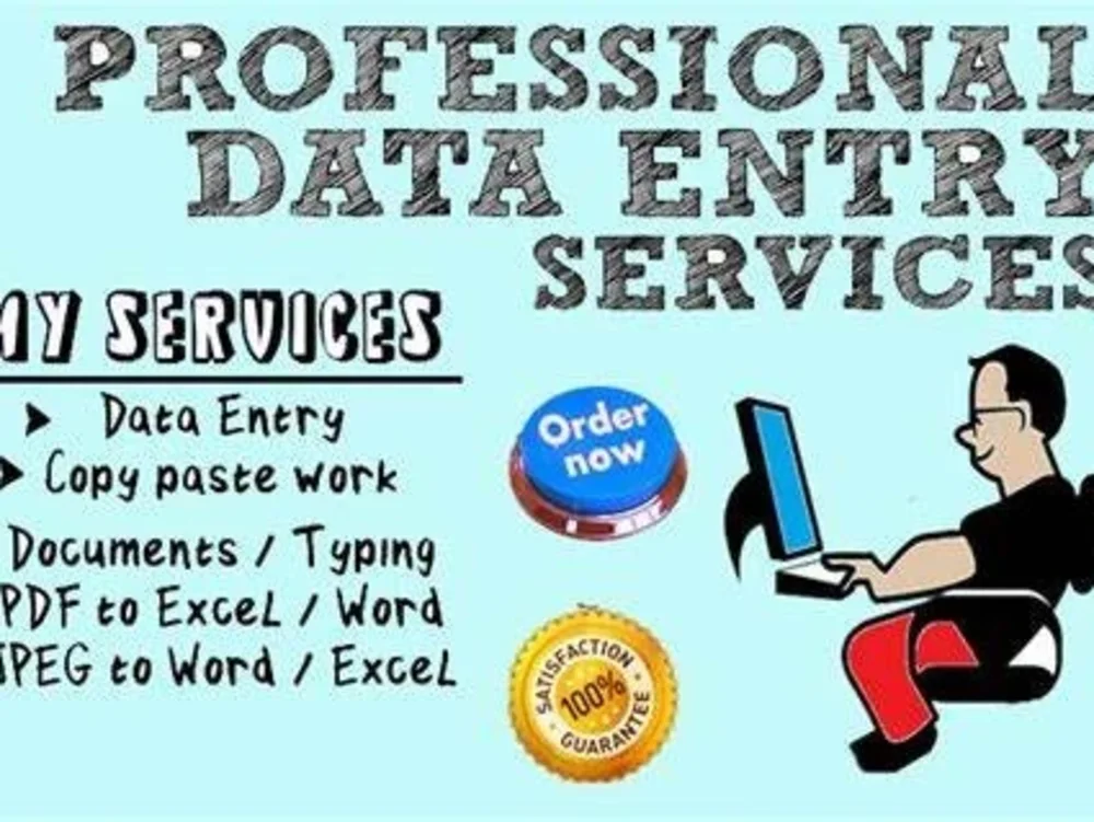 An accurate and efficient data entry service | Upwork