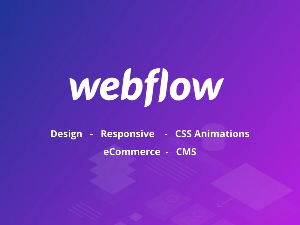 Fully responsive webflow website with CMS | Upwork