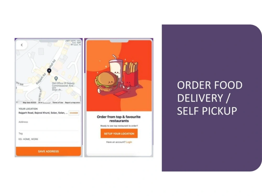 A custom food delivery app like Ubereats Doordash Deliveroo Zomato ...