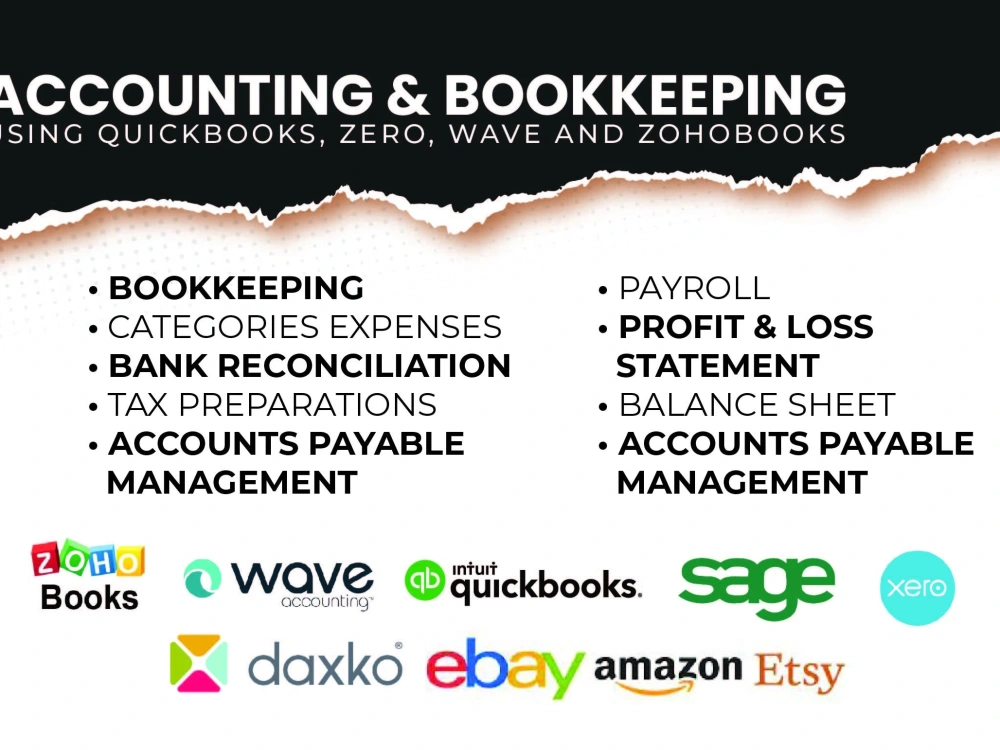 Bookkeeping Using Quickbooks Online Upwork