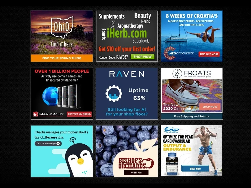 A full set of animated HTML5 display ad banners ready for Google. | Upwork