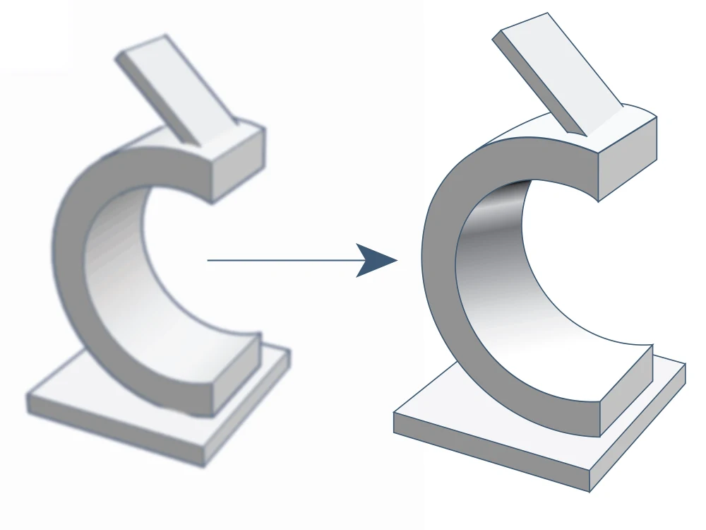 Redrawing Raster To Vector Upwork