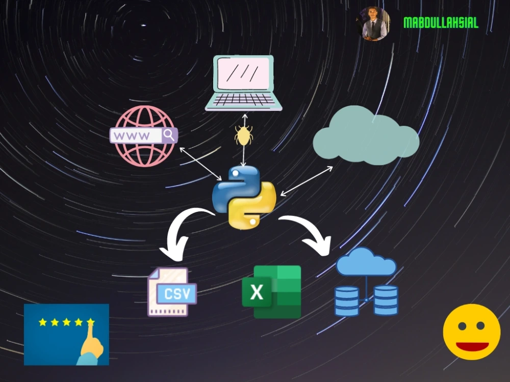 Python web scraping automation script to extract data | Upwork