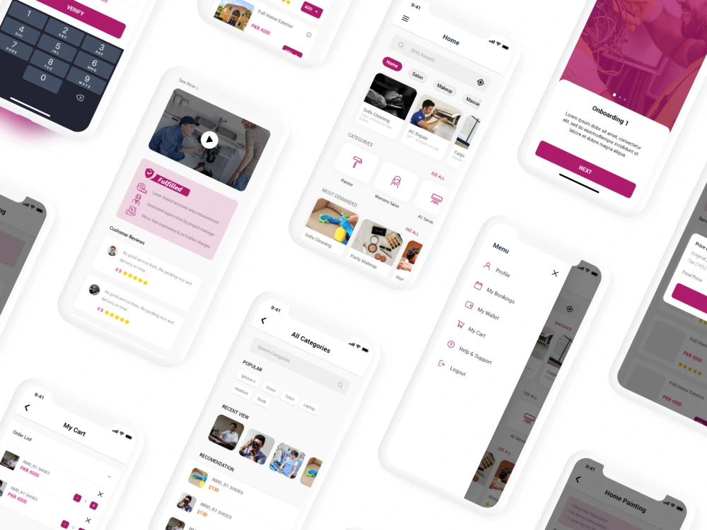 A stunning Mobile App UI/UX Design | Upwork