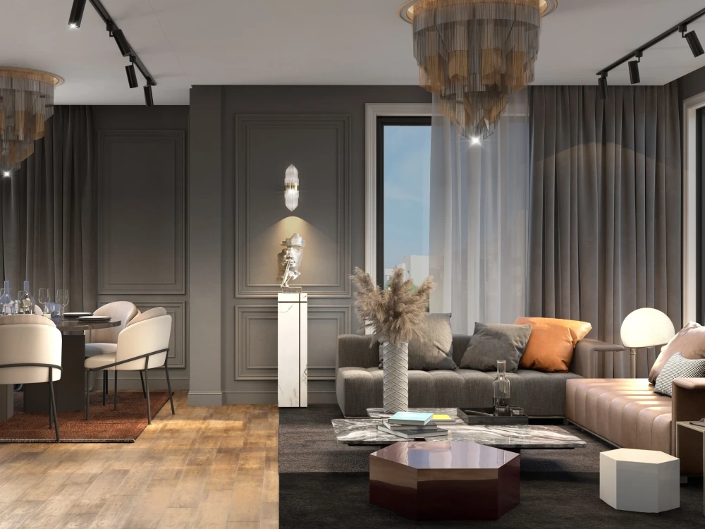 Stylish exquisite interior design | Upwork
